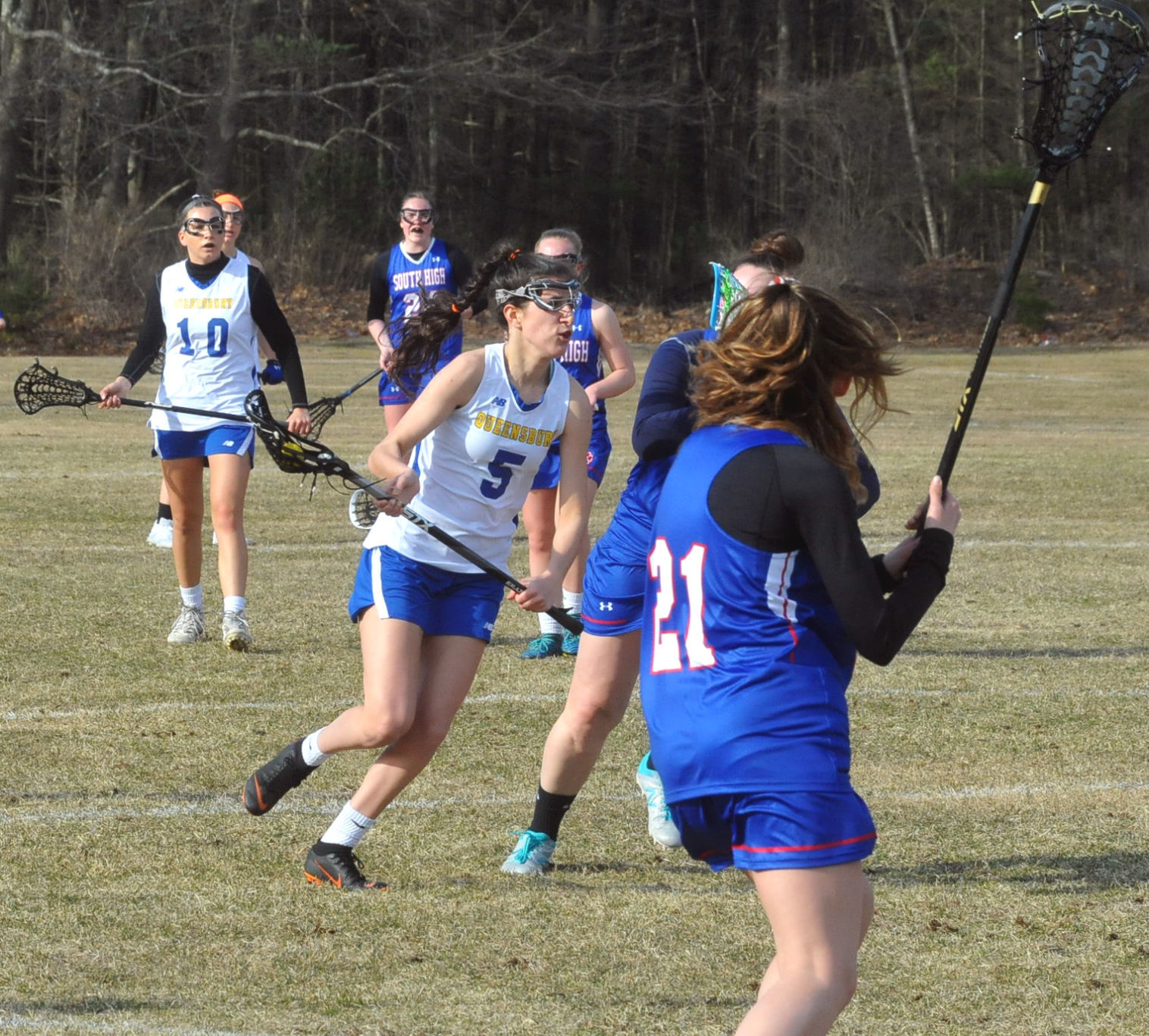 Girls lacrosse: Queensbury vs. South High